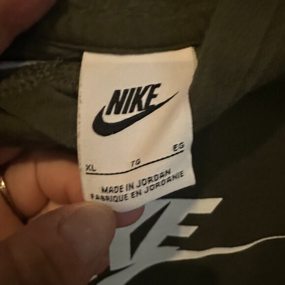 Nike Olive Green Hoodie - Picture 2 of 4